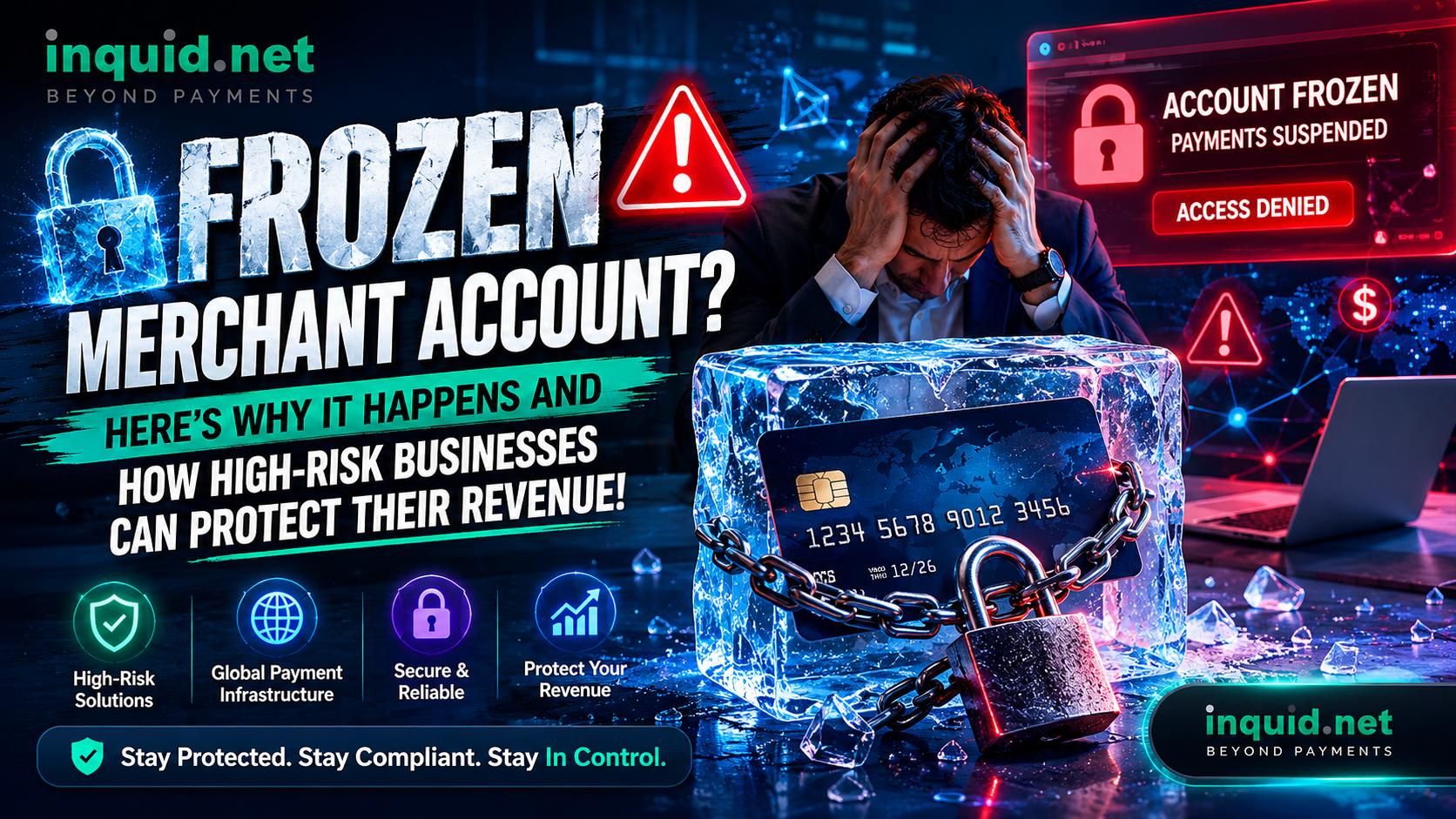 Frozen Merchant Account? Here’s the Real Reason It Happened (And How Smart Businesses Prevent It)
