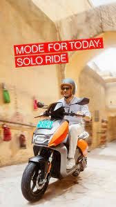 Vida Electric Scooter Solo Ride