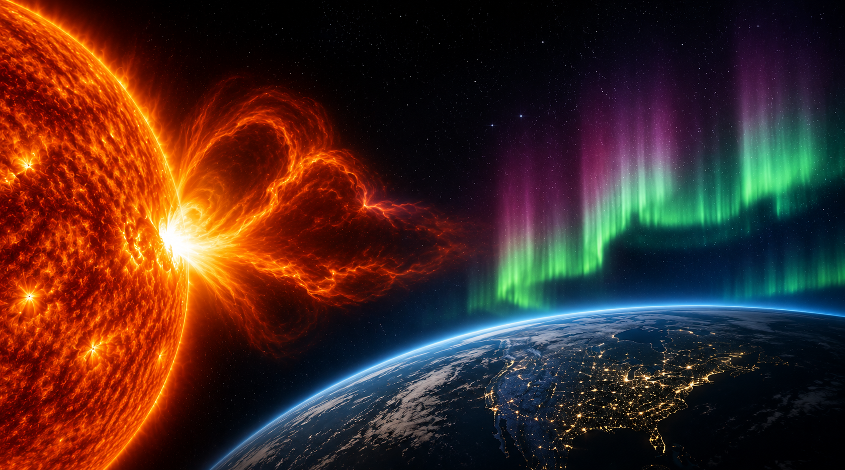 X-Class Solar Flare Triggers Radio Blackouts as Earth-Bound CME Approa