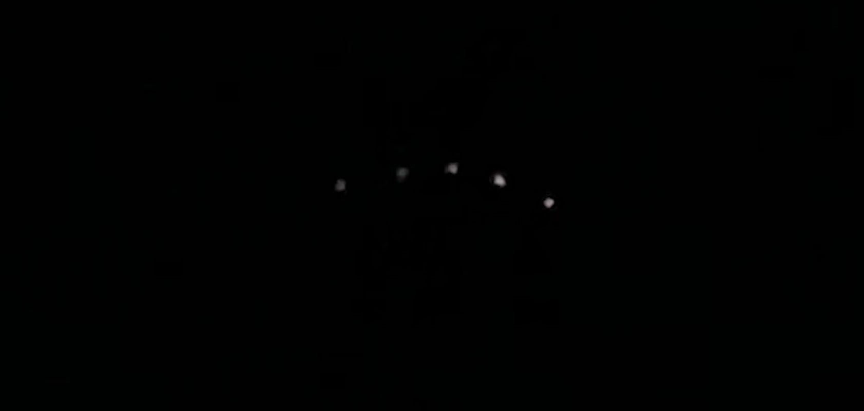 Mass UFOs Spotted on Camera in California