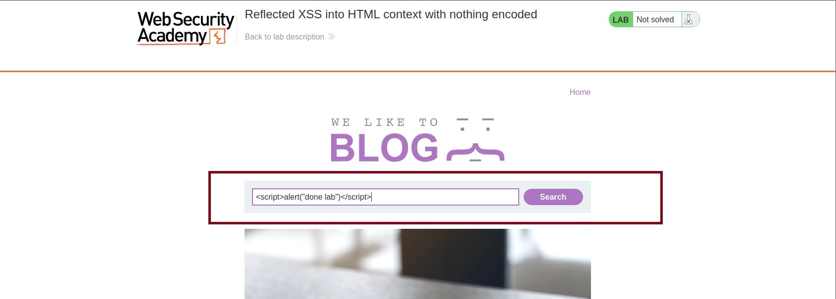 PortSwigger Cross-Site Scripting Labs Writeup