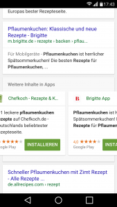 App Indexing Android App Installs