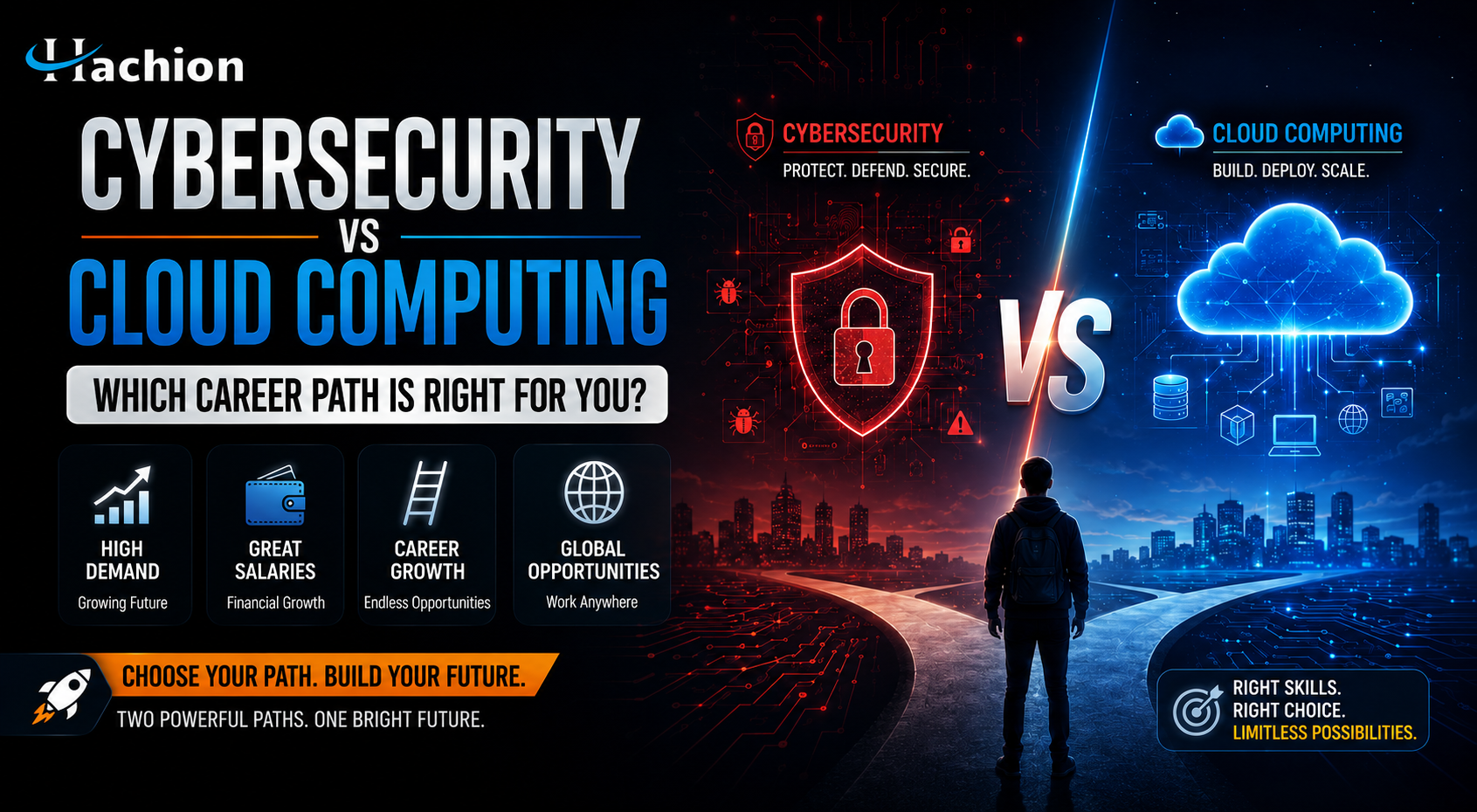 Cybersecurity vs Cloud Computing – Which Career Will Dominate 2026? ☁️
