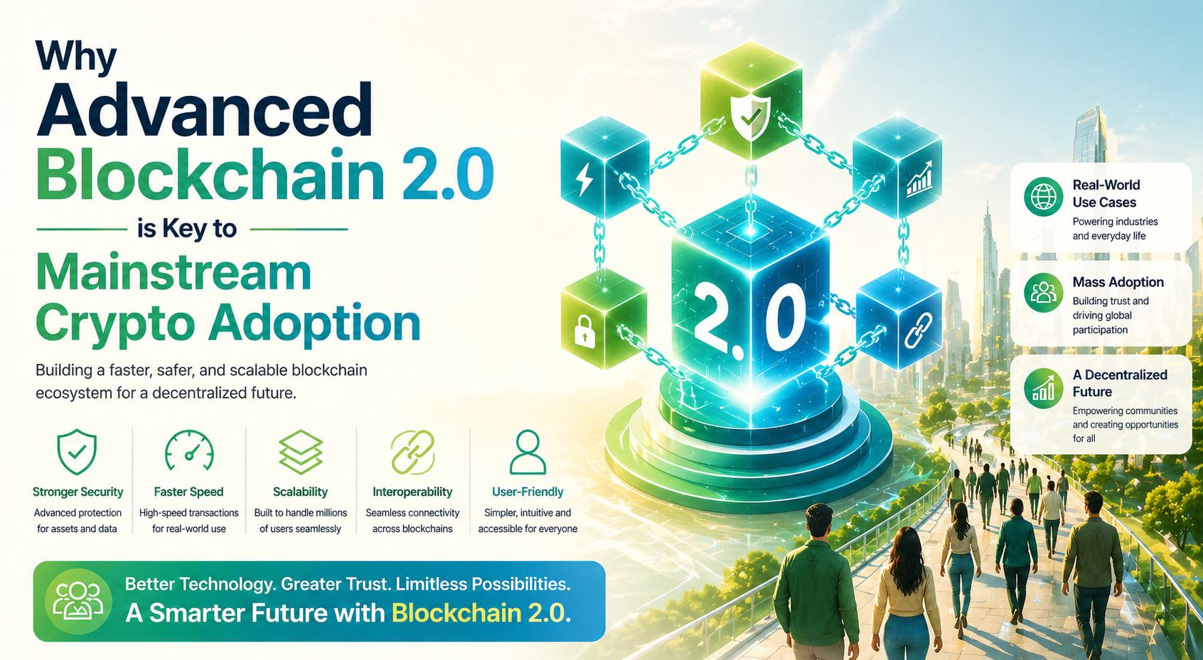 Why Advanced Blockchain 2.0 is Key to Mainstream Crypto Adoption