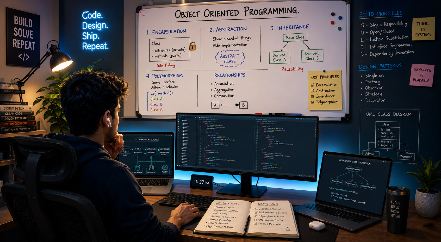Mastering Object-Oriented Programming (OOP) in Python — The Foundation Every Python Engineer Must…