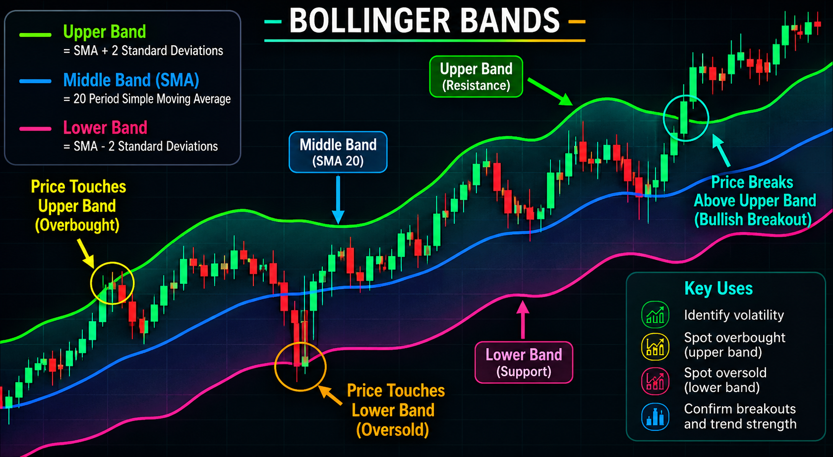 How Bollinger Bands Help Traders Measure Volatility in Technical Analysis