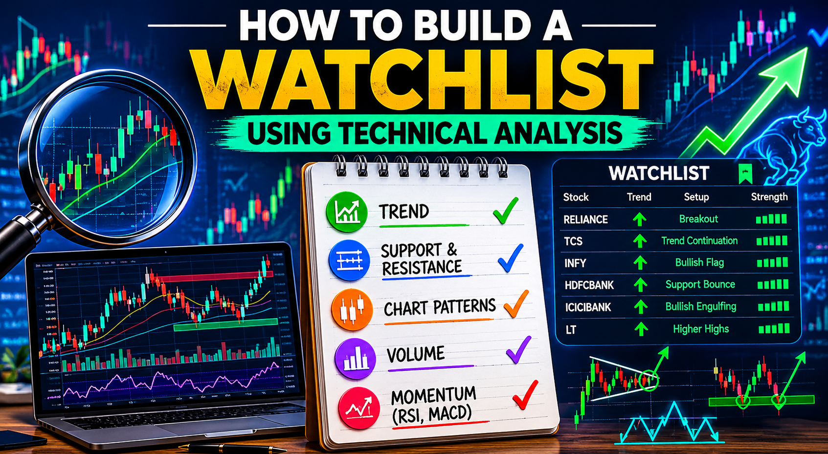 How to Build a Watchlist Using Technical Analysis