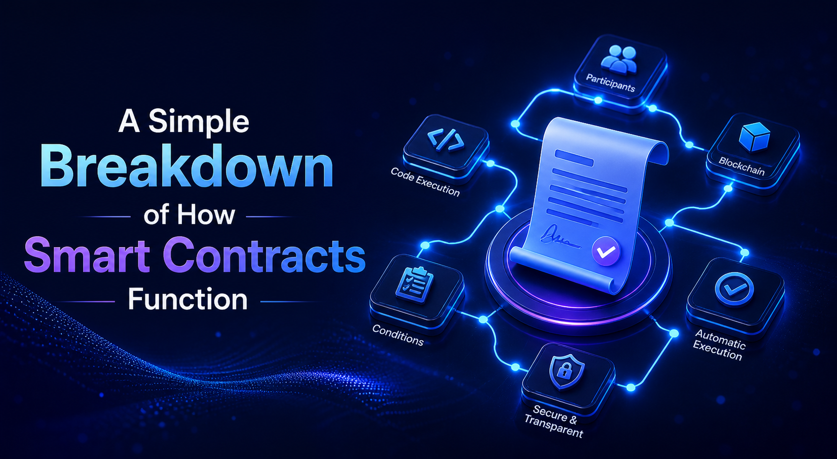 A Simple Breakdown of How Smart Contracts Function