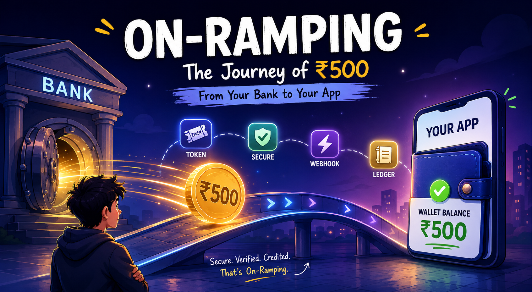 On-Ramping: The Journey of ₹500 From Your Bank To Your App