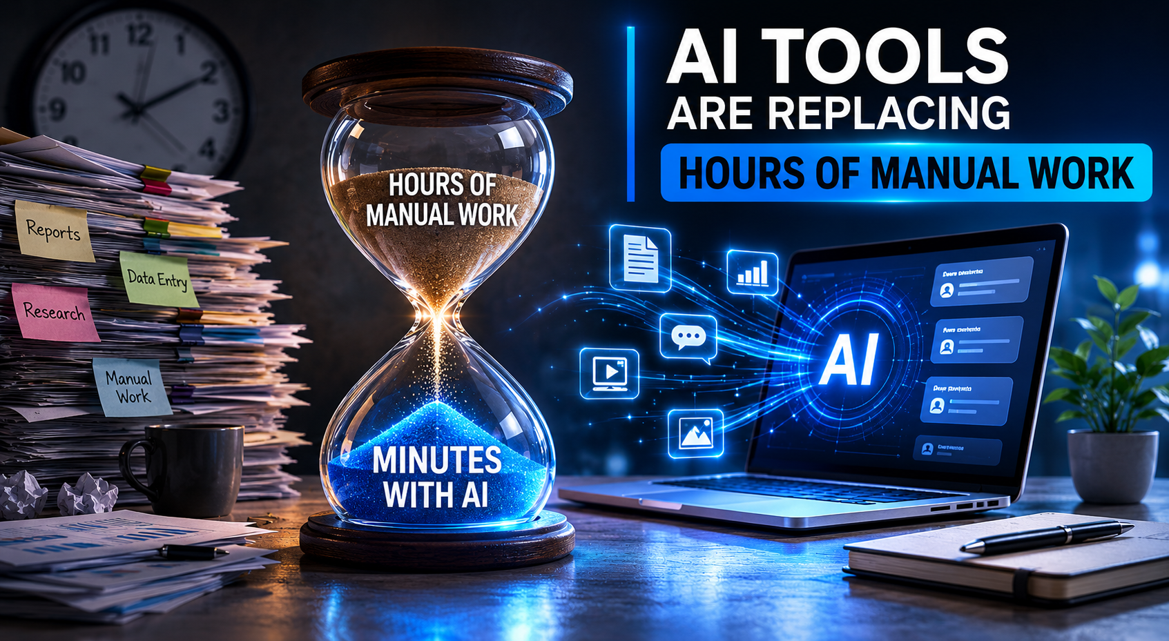 How AI Tools Are Replacing Hours of Manual Work