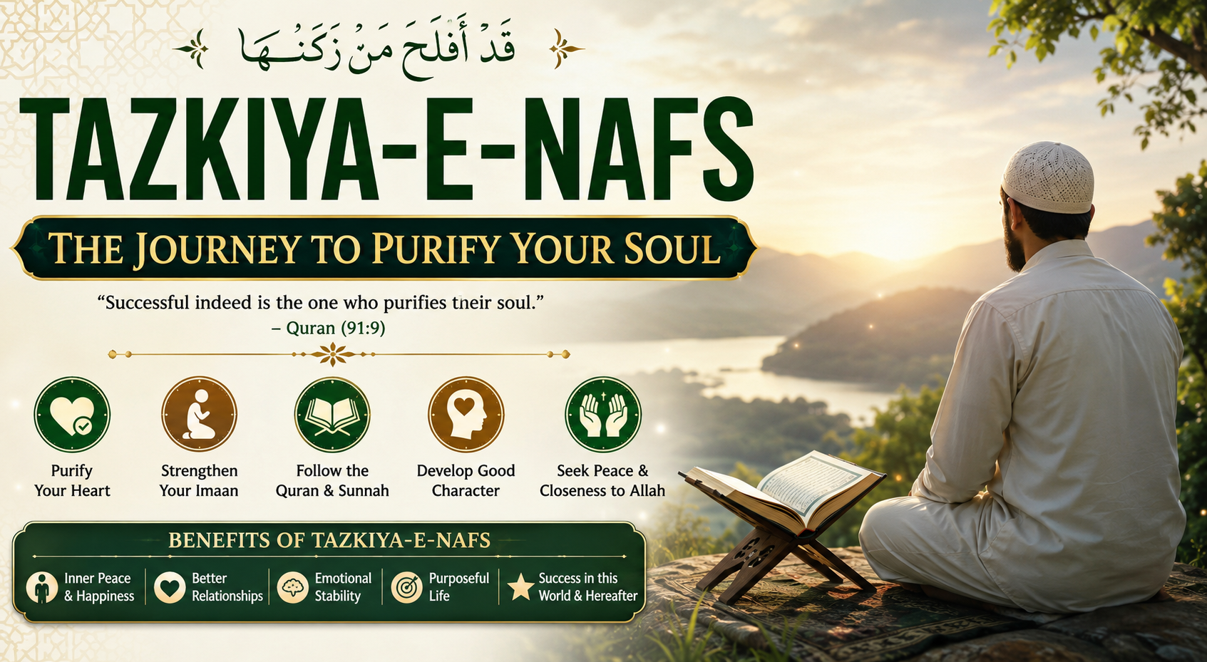 Tazkiya-e-Nafs: The Complete Guide to Purifying the Soul
:::writing{variant="document" id="58241"}…