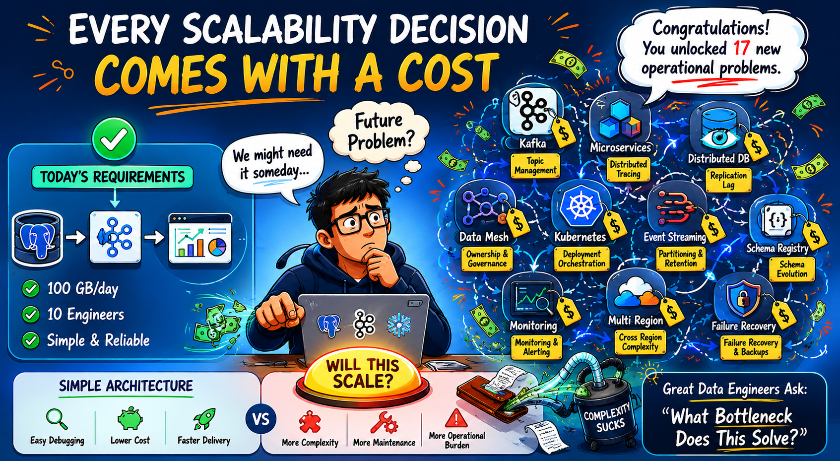 Data Engineering Architecture: Why “Will It Scale?” Is Often the Wrong Question