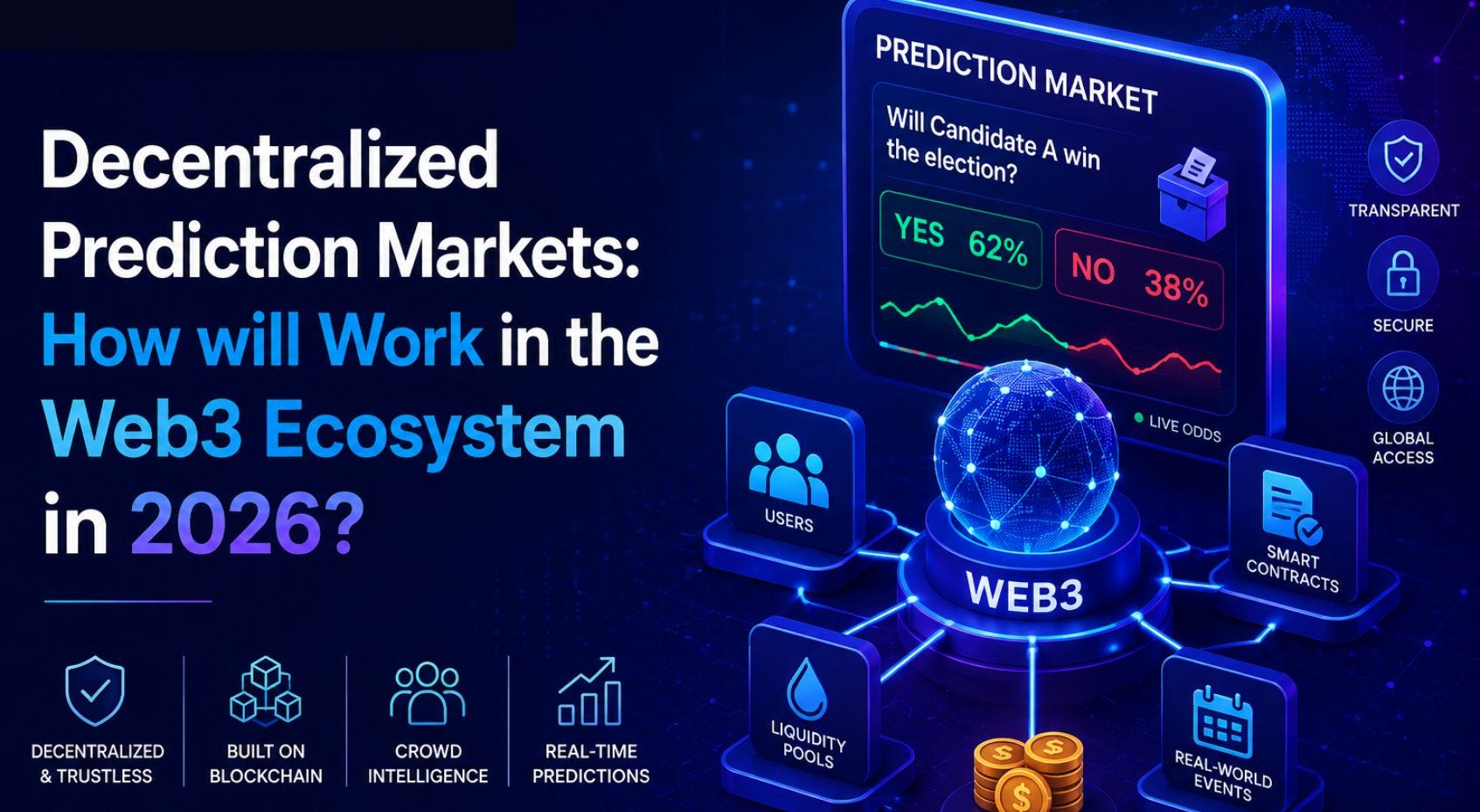 Decentralized Prediction Markets: How will Work in the Web3 Ecosystem in 2026?
