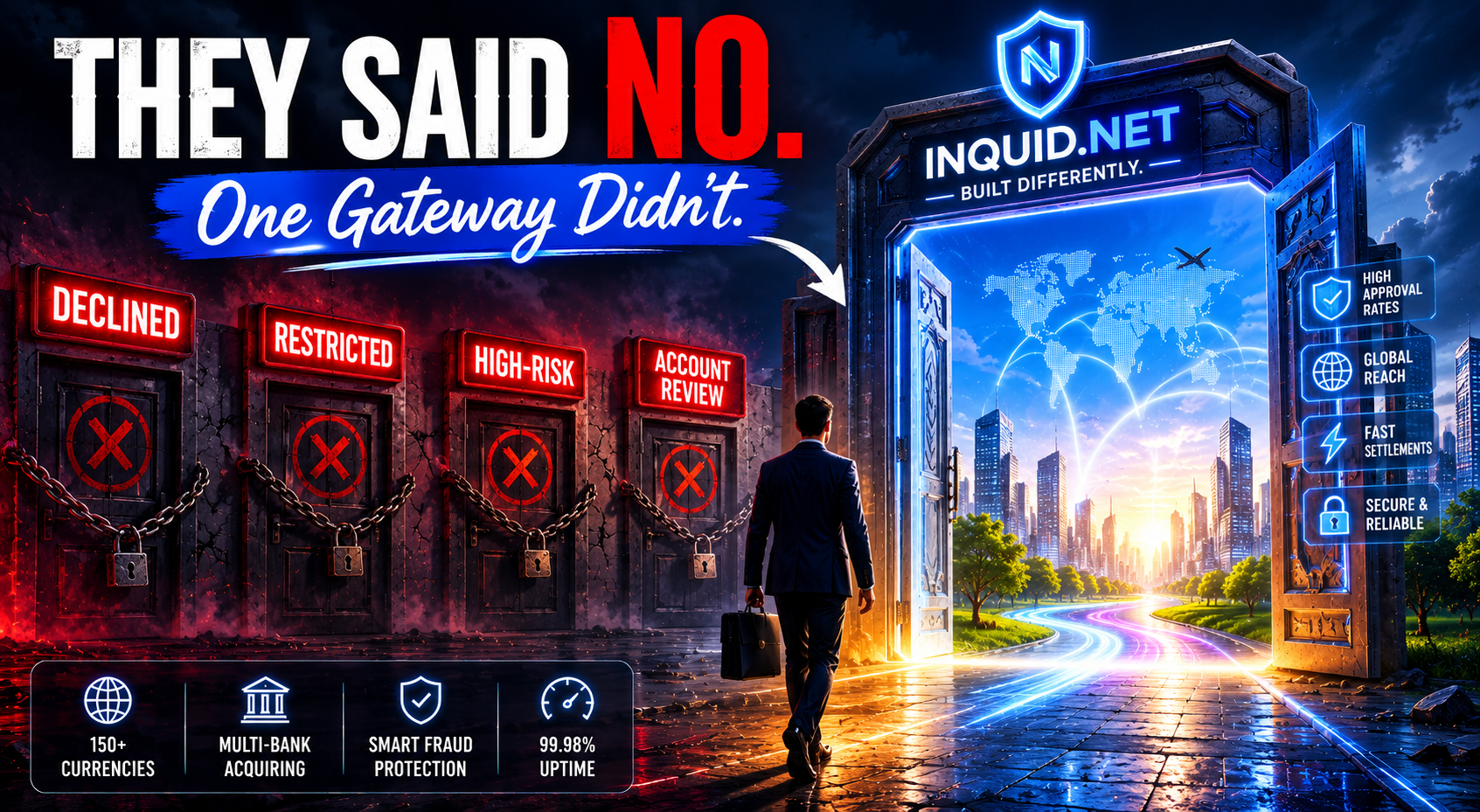 The Business Case for a Global High-Risk Payment Gateway — And Why Inquid.net Is Built Differently