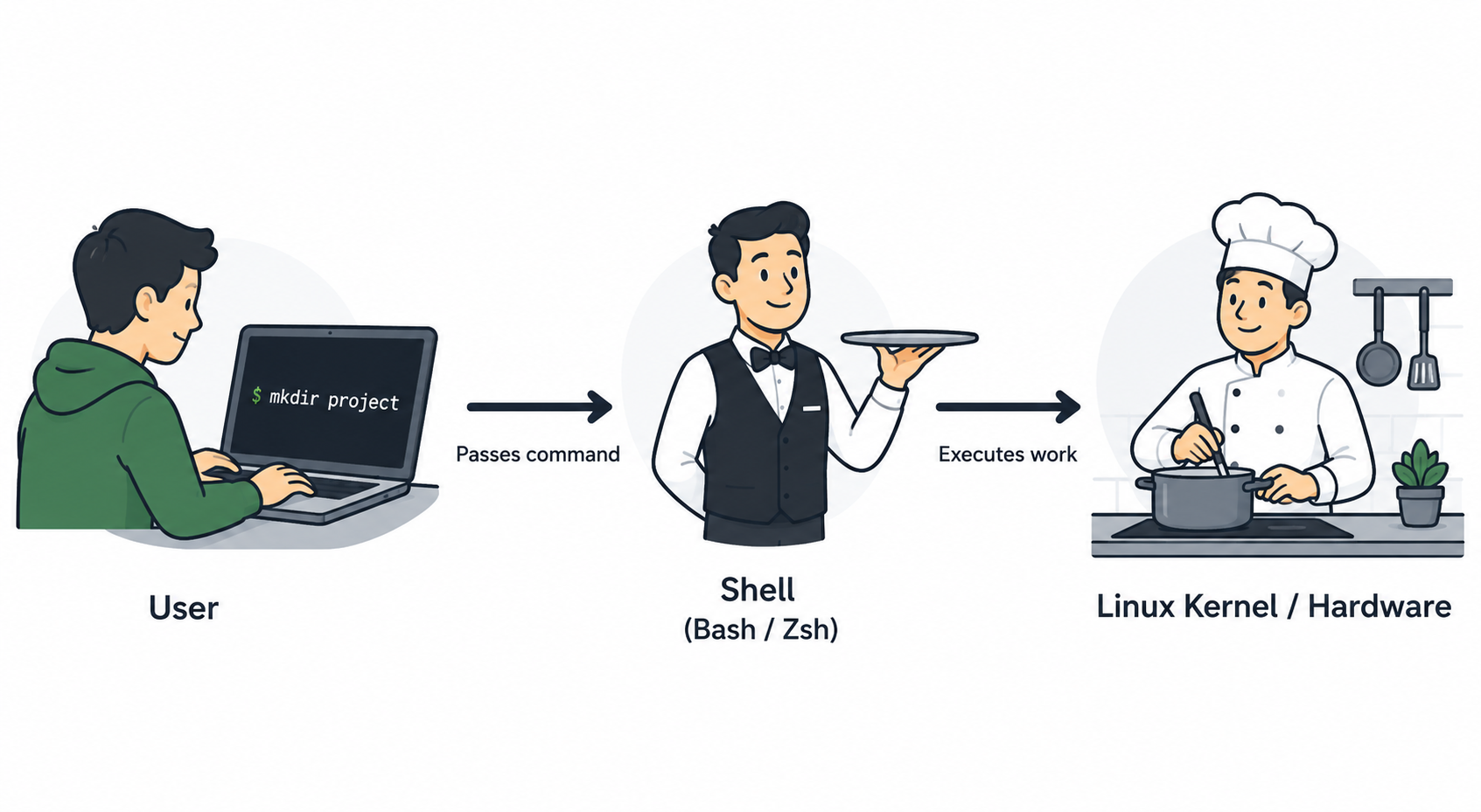 What Is a Shell? Why Do People Say Bash and Zsh?