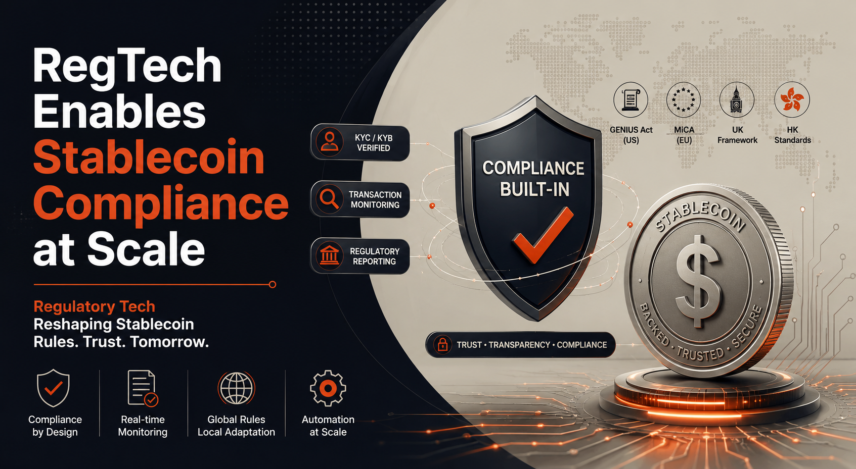 RegTech Enables Stablecoin Compliance at Scale