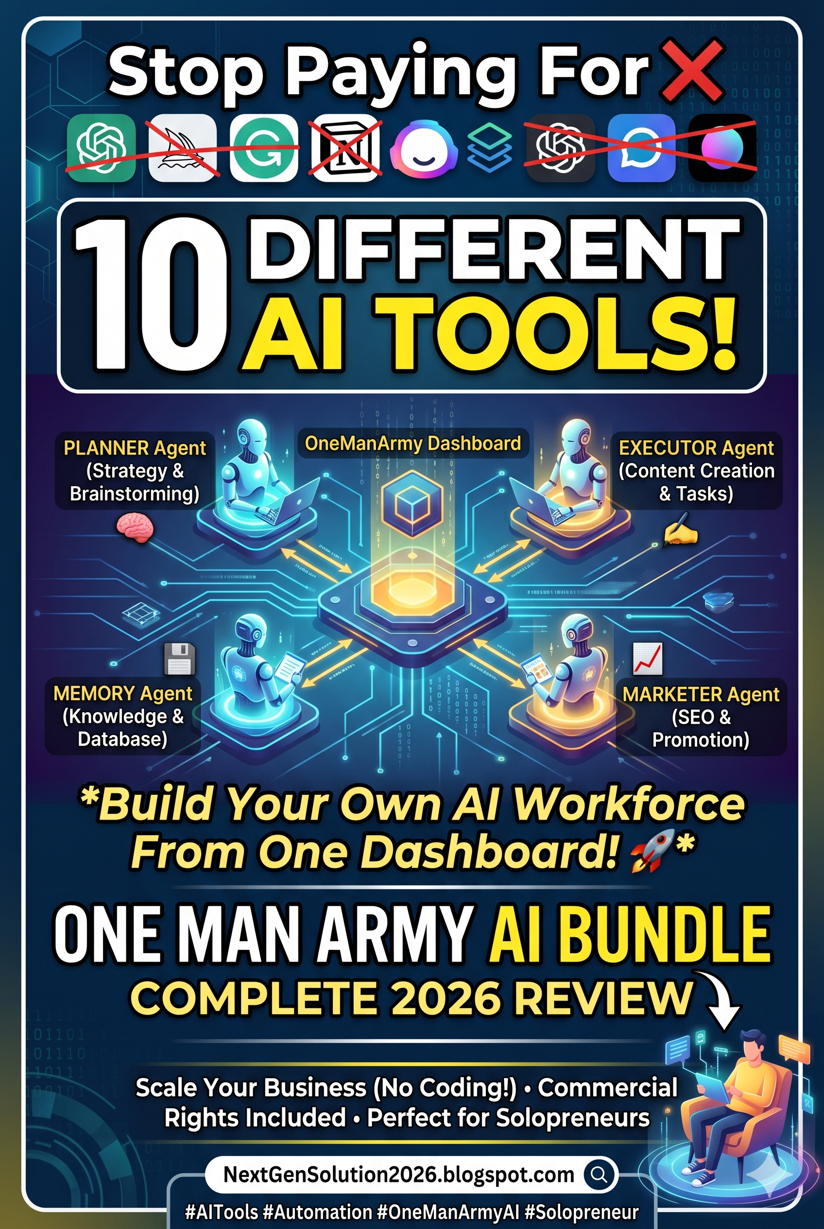 Stop Paying for 10 Different AI Tools: Build Your Own AI Workforce in 2026