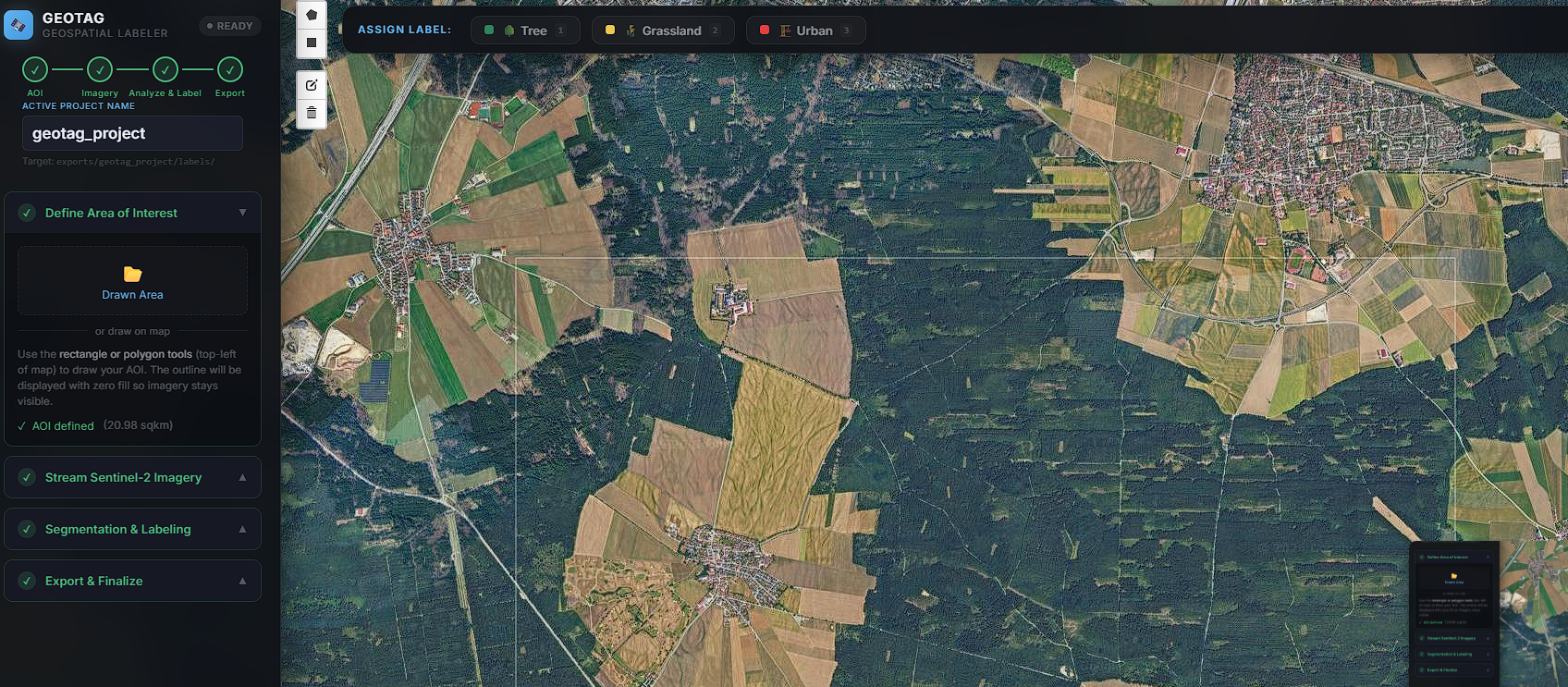 Remote Sensing on Medium - Open Source Labeling for Sentinel-2: Why I Built SentinelLabel