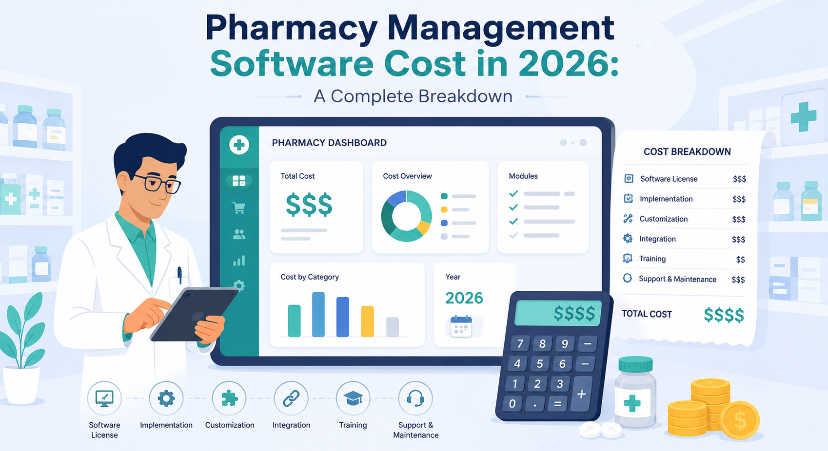 Pharmacy Management Software Cost in 2026: A Complete Breakdown