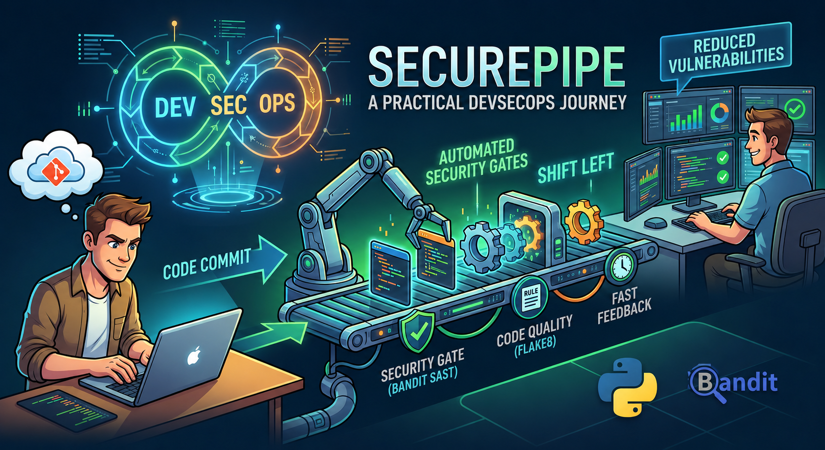 How I Built a DevSecOps Pipeline That Catches Security Vulnerabilities Before They Reach Production