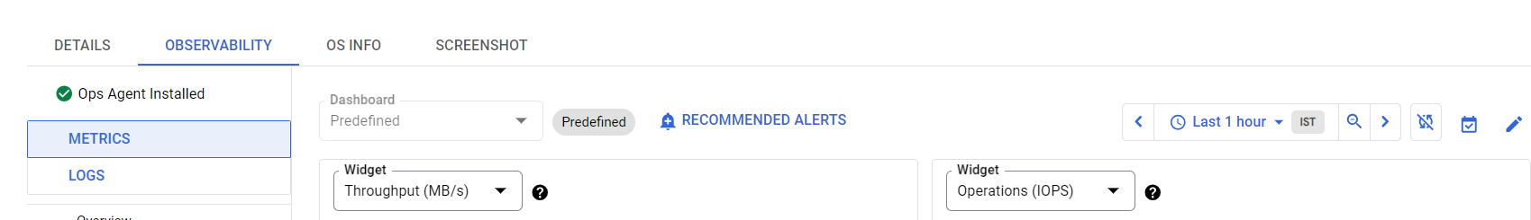 Installing the Ops Agent on Google Cloud Platform VMs