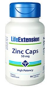 Zinc Caps, 50 mg, 90 vegetarian capsules