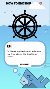Sharky, the onboarding persona