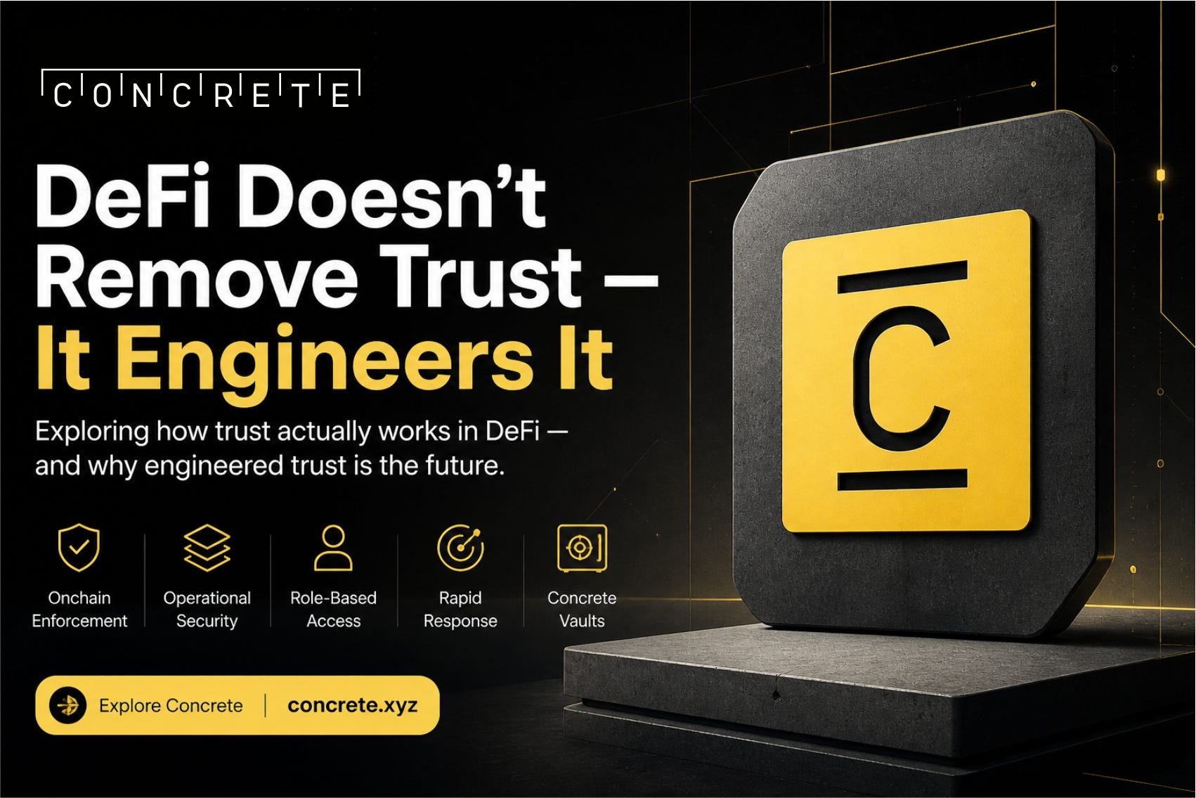 DeFi Doesn’t Remove Trust — It Engineers It