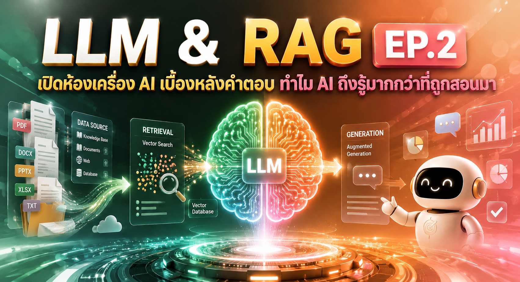 LLM vs RAG Explained (EP2): How AI Actually Finds the Right Answers