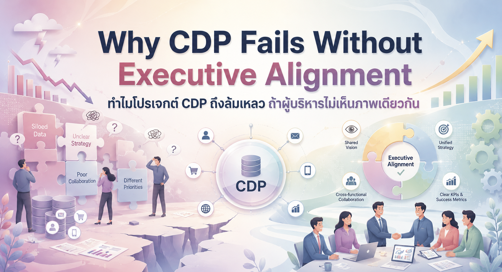 Why CDP Fails Without Executive Alignment? ( Audio version included)