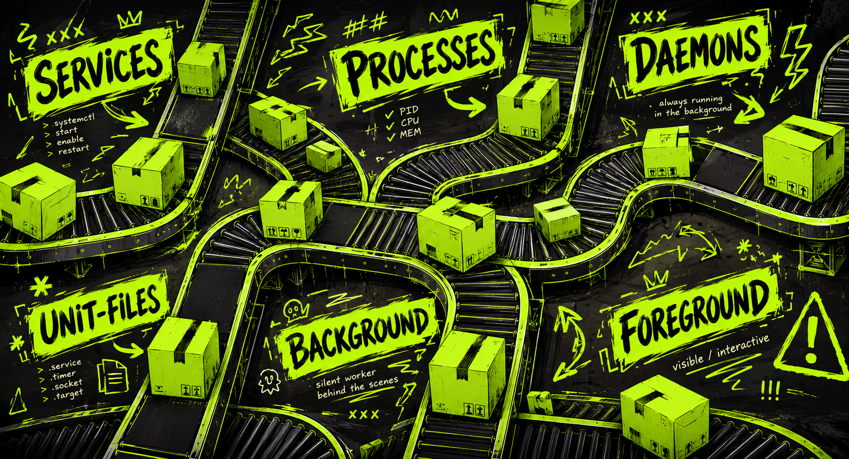 Managing Linux Processes and Background Services