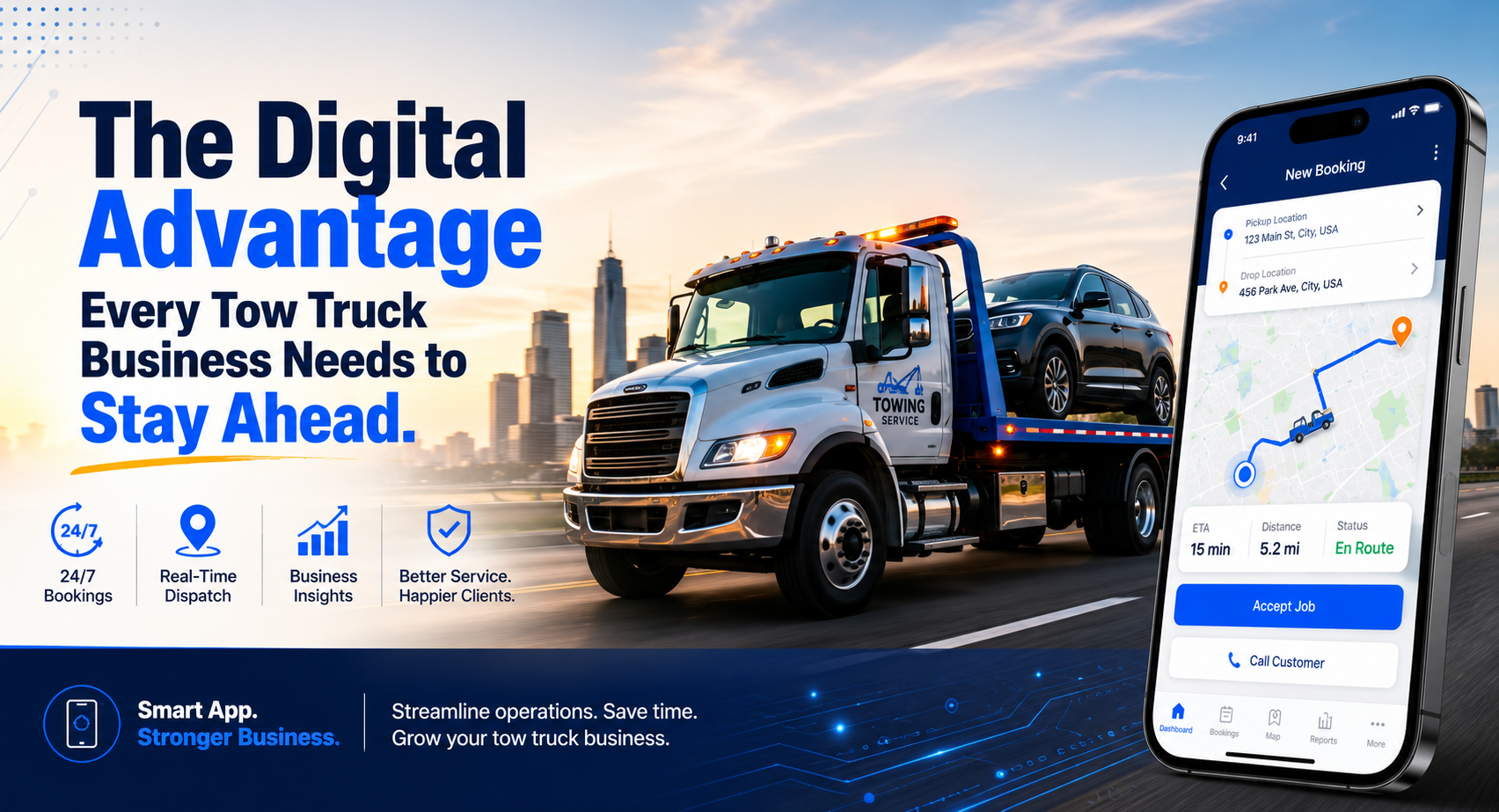 The Digital Advantage Every Tow Truck Business Needs to Stay Ahead
