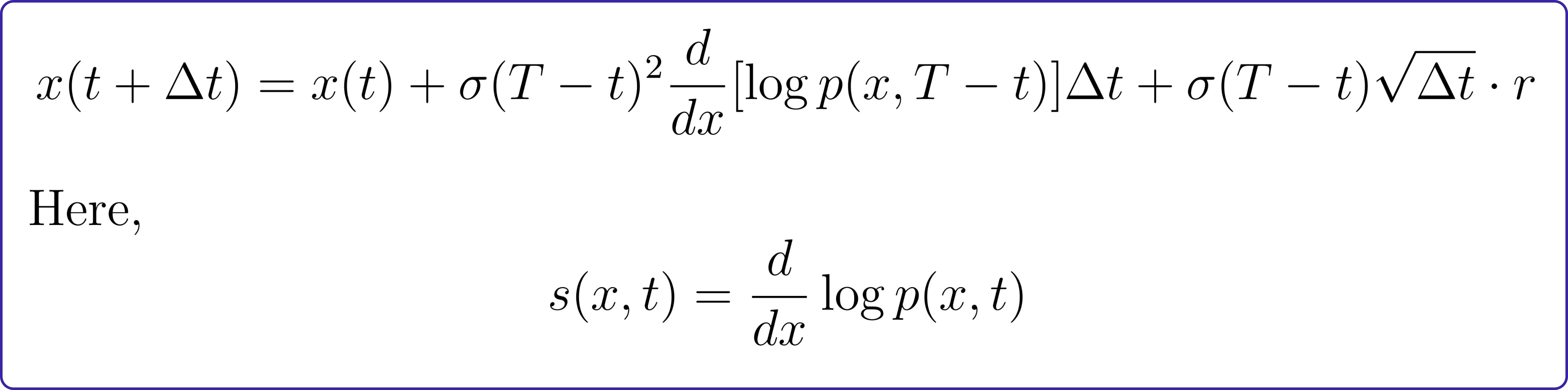 Reverse Diffusion Equation