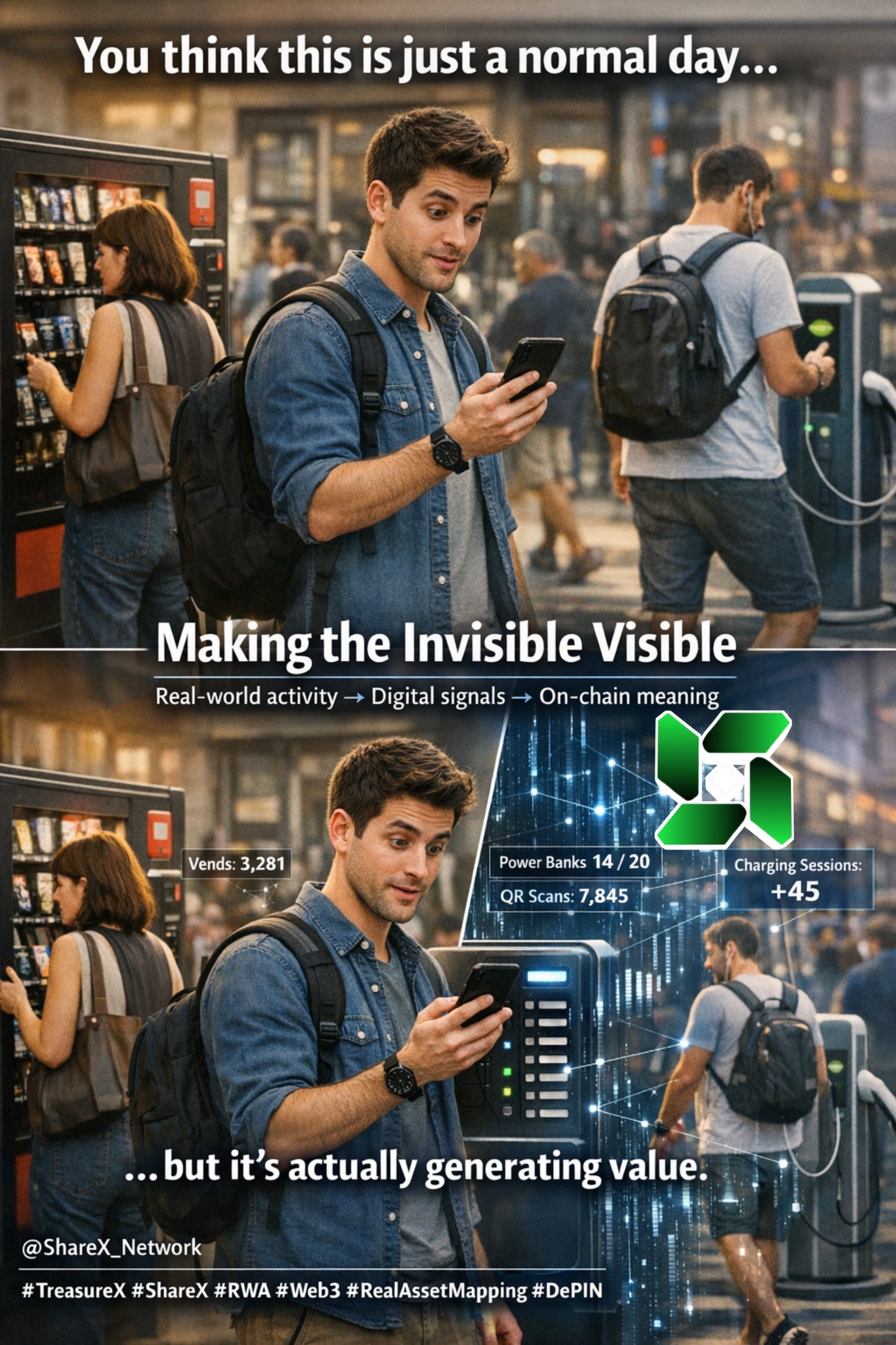 How TreasureX Turns Real-World Activity into Digital Signals