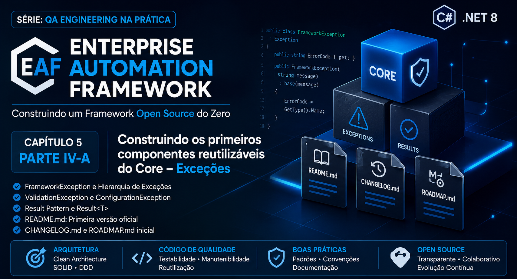 Capítulo 5 (Parte IV) — Construindo os primeiros componentes reutilizáveis do Enterprise Automation…