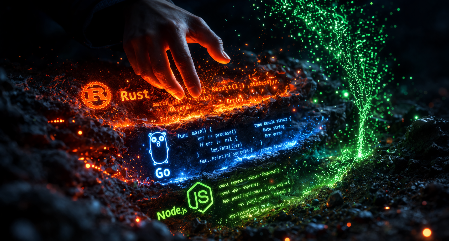 Rust Beat Go by 21% in Benchmarks. Go Beat Rust by 7x in Production. Here’s Why.