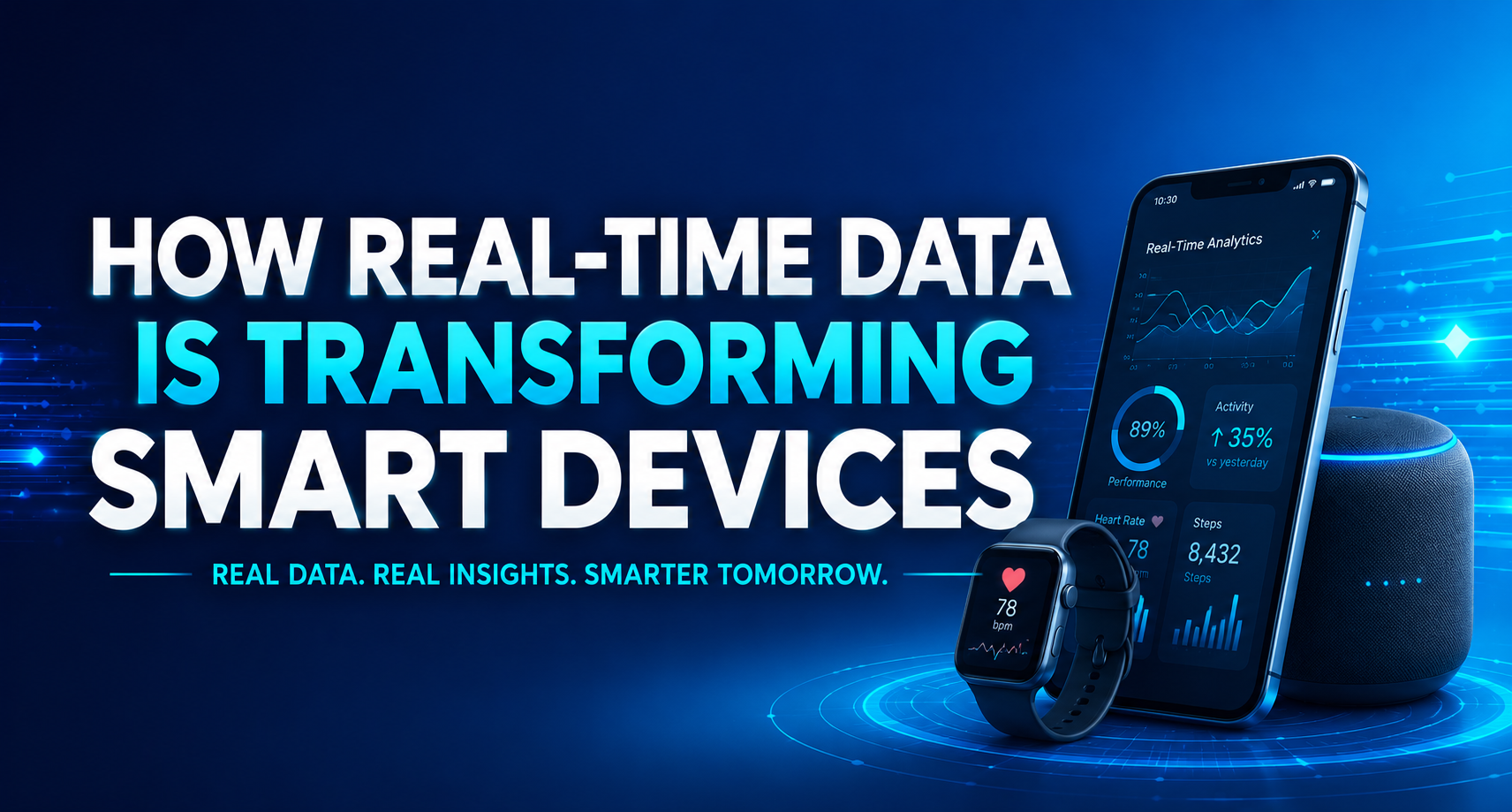 How Real-Time Data Is Transforming Smart Devices