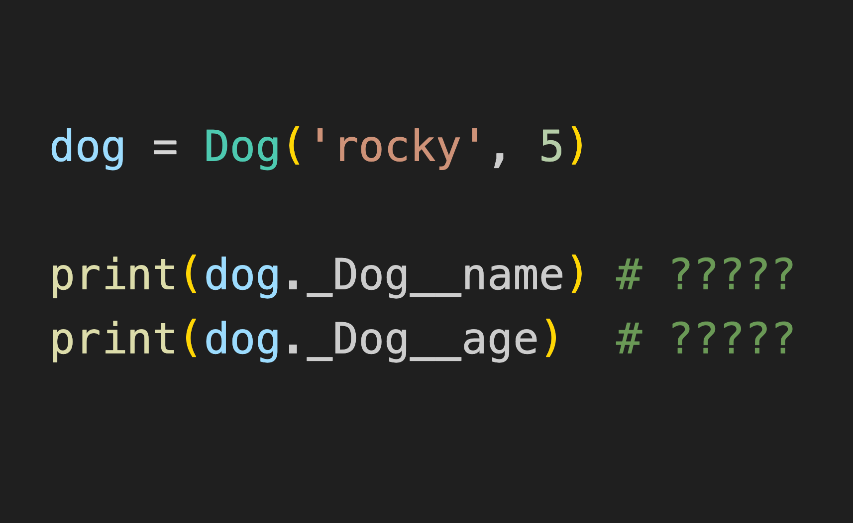 Name Mangling in Python— Attributes That Shouldn’t Be Accessed Directly