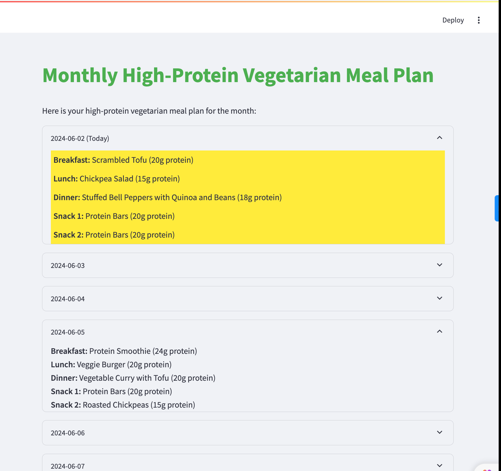 How to Create a Free Custom Meal Plan with Python and Streamlit: A Step-by-Step Guide!