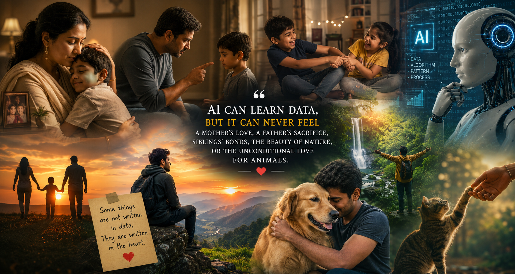AI Can Process Data, But It Can Never Feel a Mother’s Love ❤️