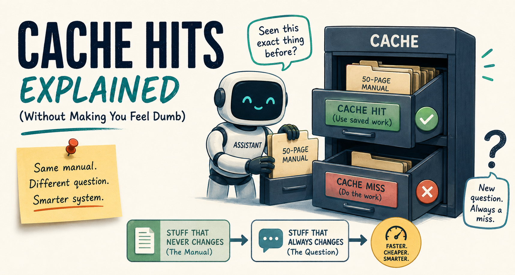 No Dumb Questions: What’s a Cache Hit in AI, Actually?