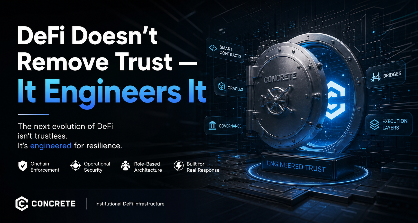 DeFi Doesn’t Remove Trust — It Engineers It