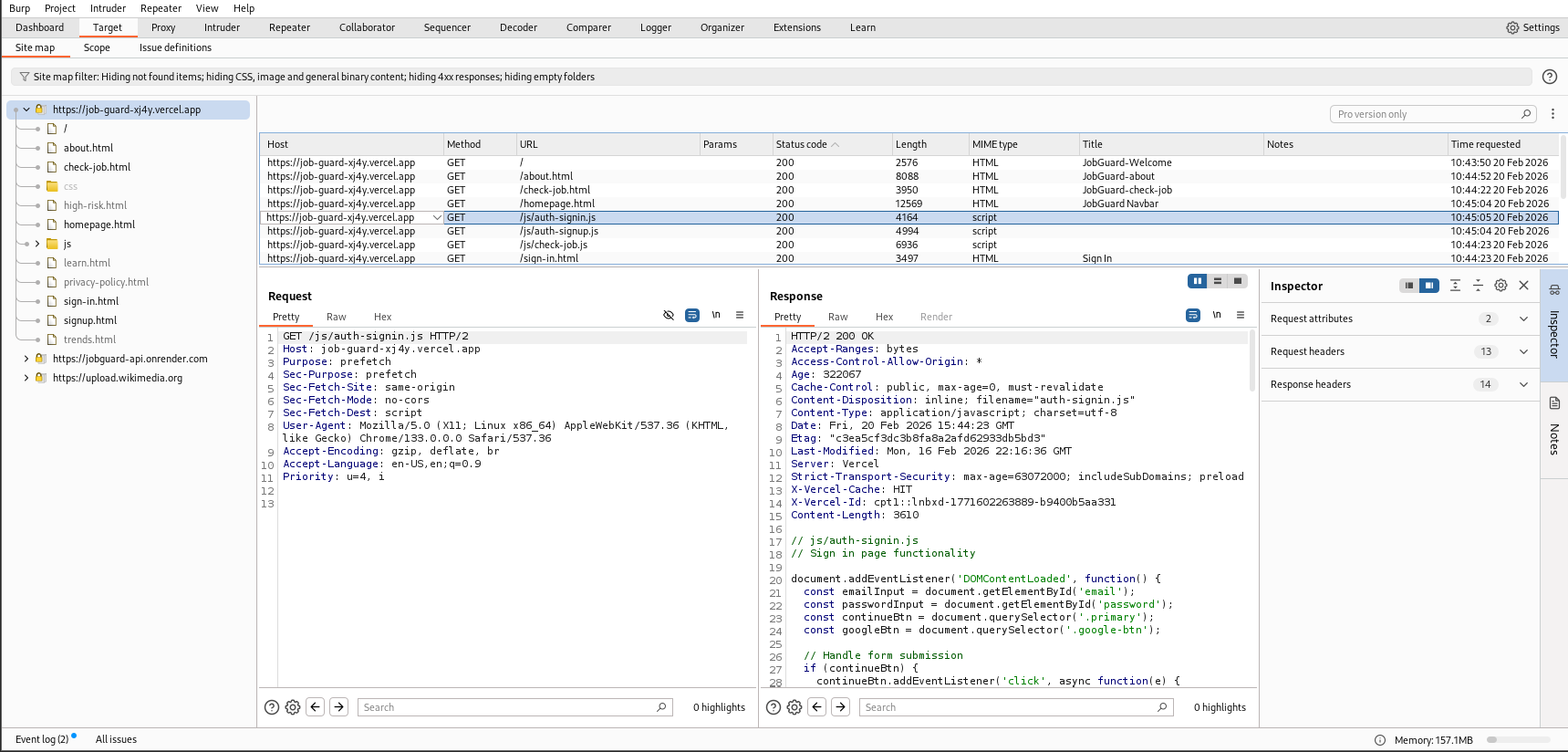 How I Found SSRF and CORS Misconfigurations in a Modern Web App