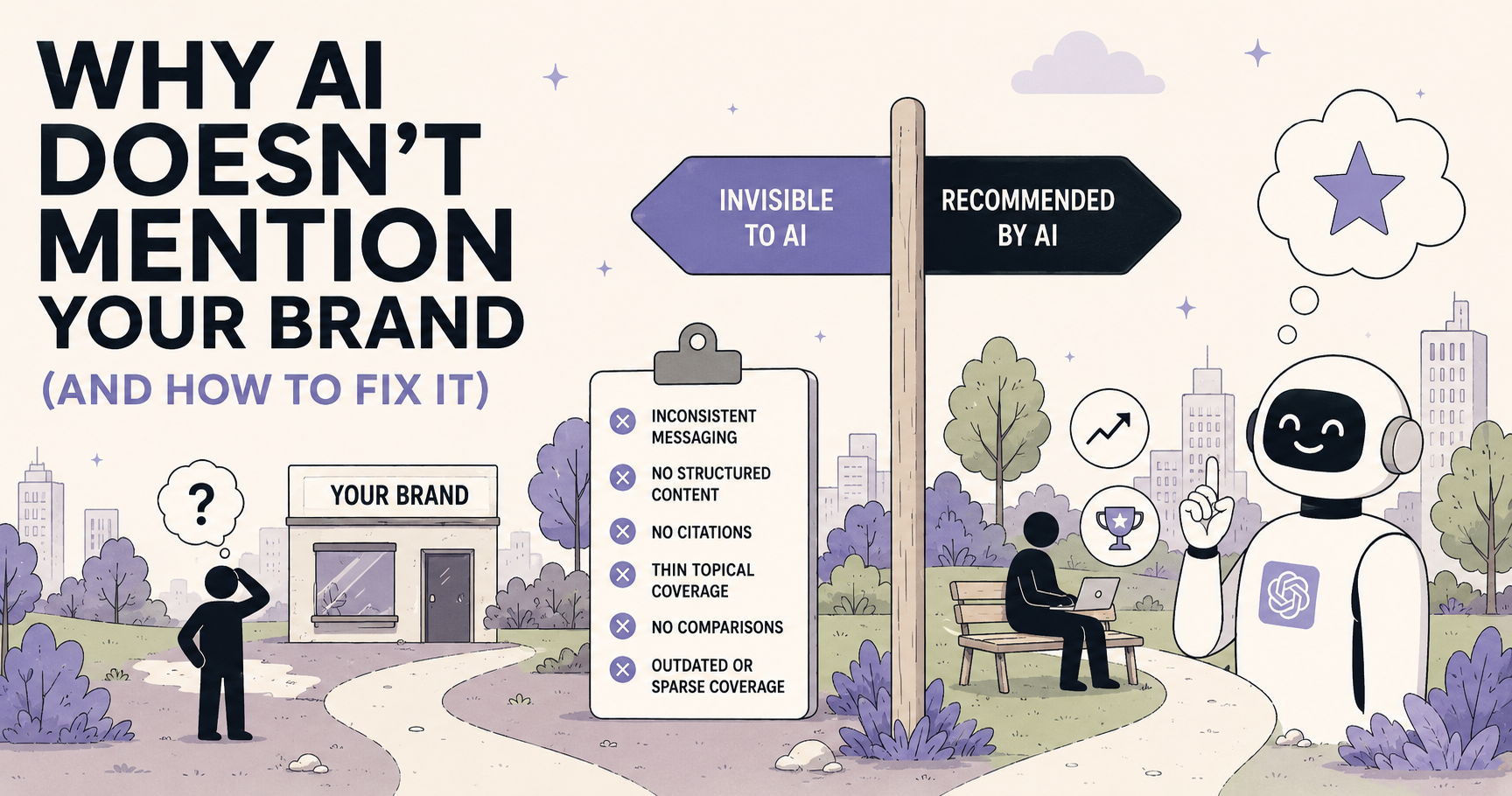 Why AI Doesn’t Mention Your Brand in ChatGPT (And How to Fix It)