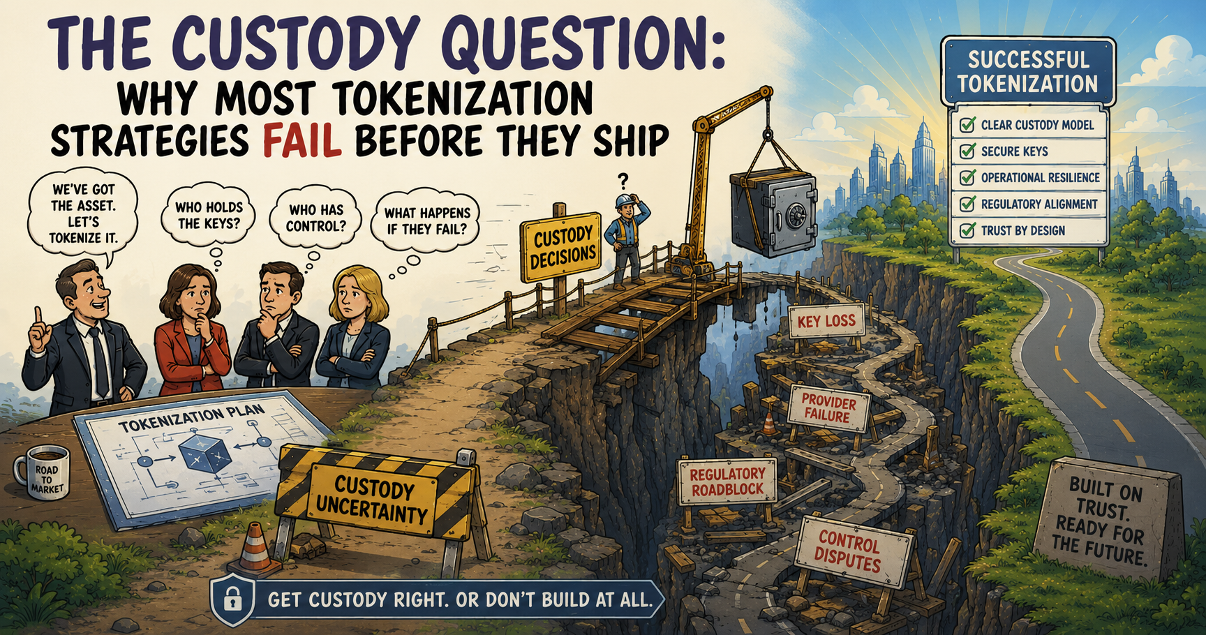 The Custody Question: Why Most Tokenization Strategies Fail Before They Ship
