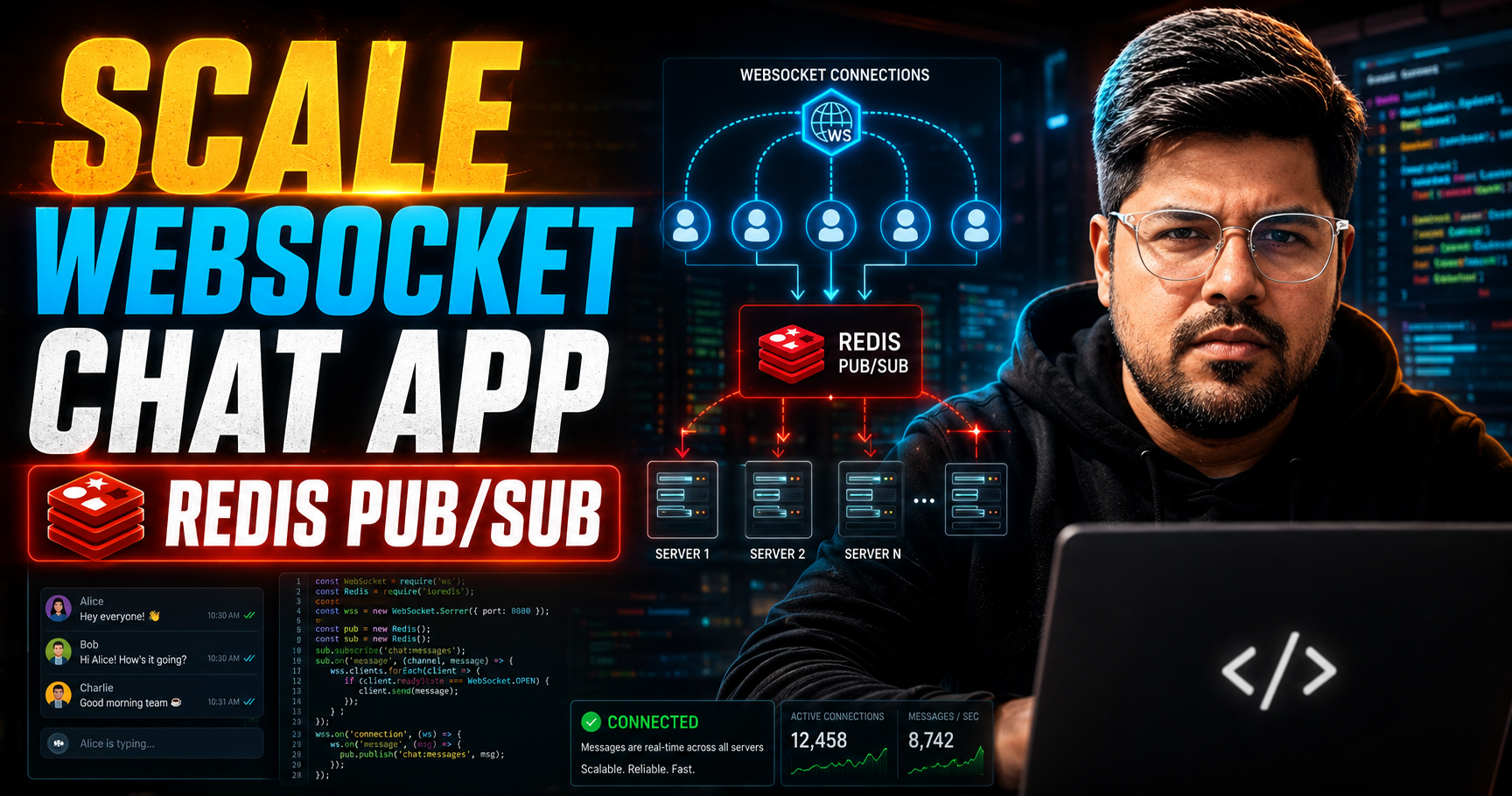 How to Scale a WebSocket Chat App Using Redis Pub/Sub
