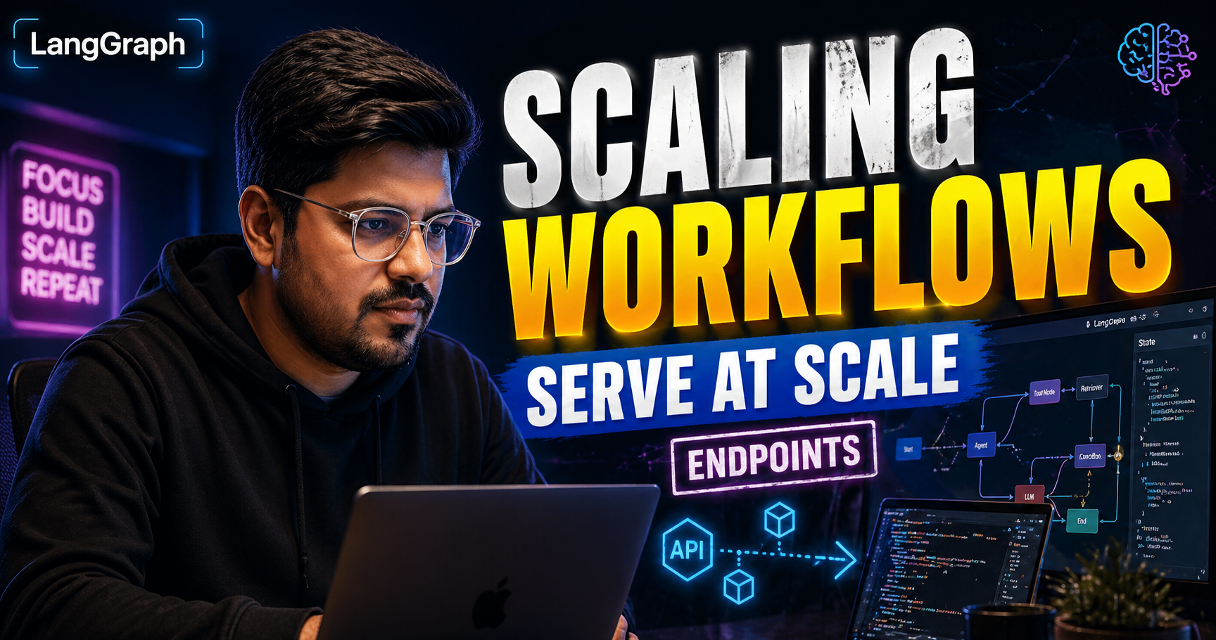 Scaling LangGraph Workflows and Serving Them via Scalable Endpoints
