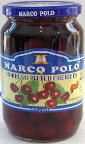 morello cherries jar