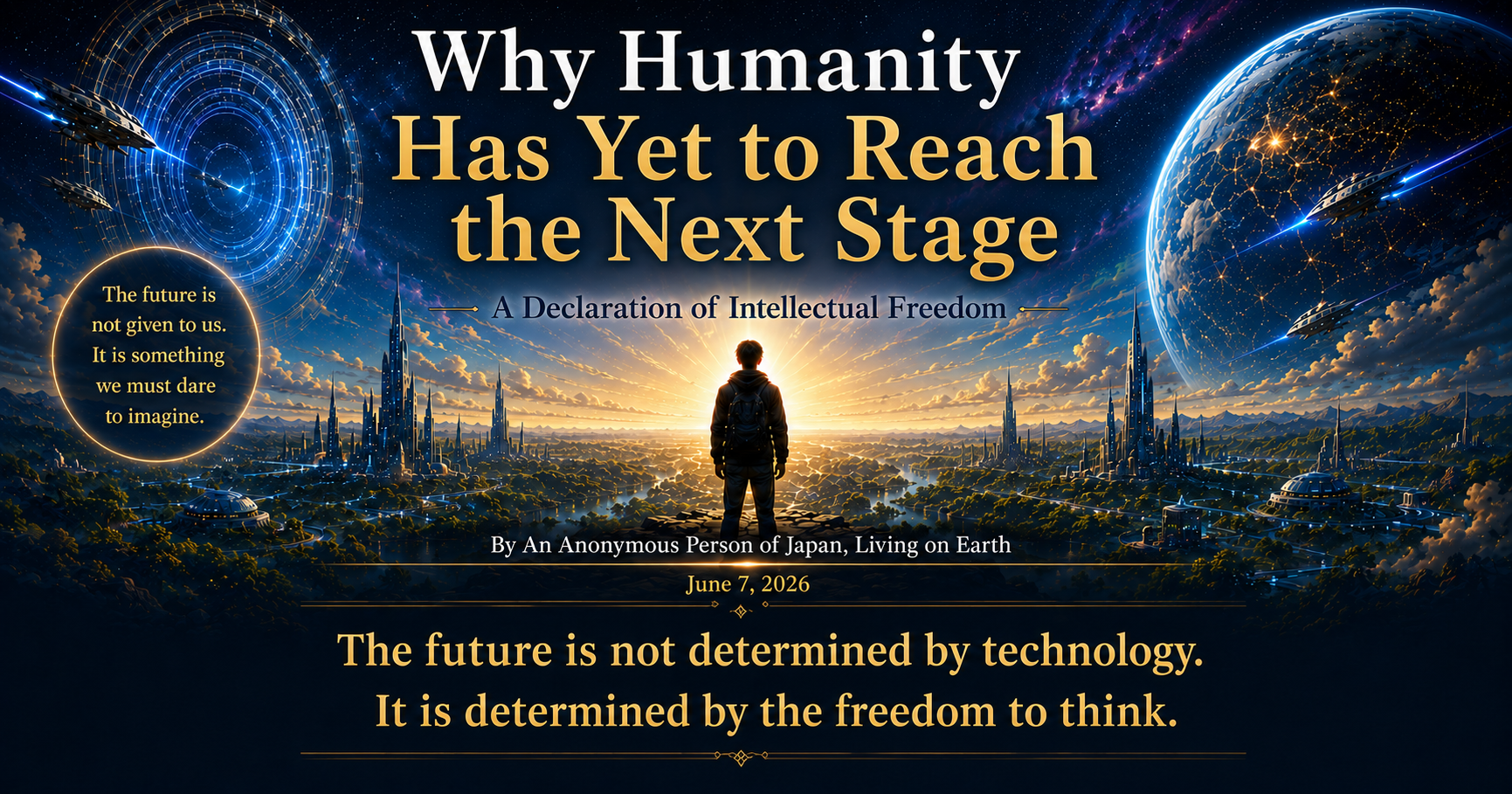 Why Humanity Has Yet to Reach the Next Stage-A Declaration of Intellec Why Humanity Has Yet to Reach the Next Stage-A Declaration of Intellec