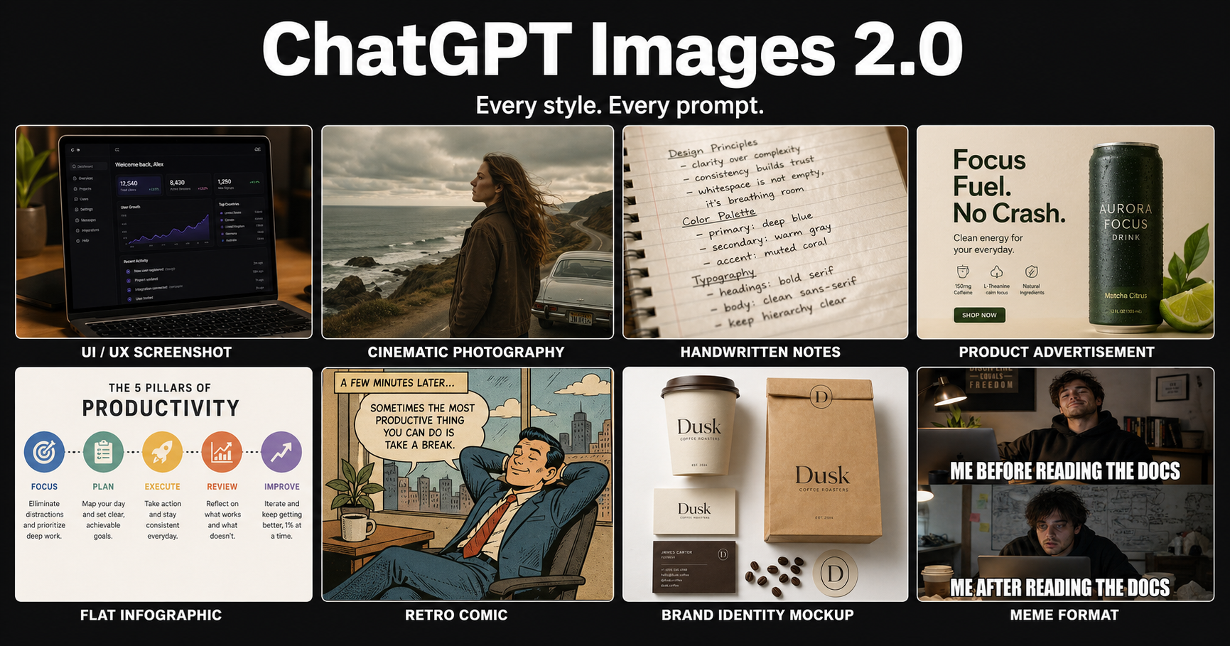 Complete List of Styles and Prompts for ChatGPT Images 2.0